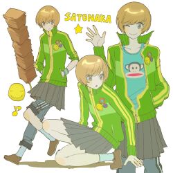 satonaka chie from persona