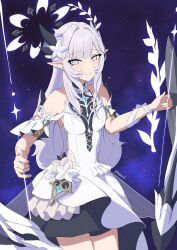 cyrene (demiurge) (honkai: star rail) from blue archive