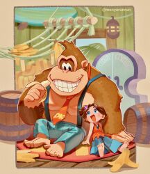 donkey kong from donkey kong (series) by monyorun