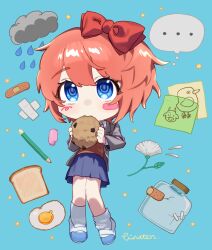 sayori (doki doki literature club) from doki doki literature club