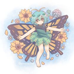 eternity larva from touhou by silverrain