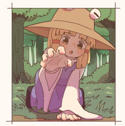 moriya suwako from mountain of faith by hakugomaabura (kourin1219)