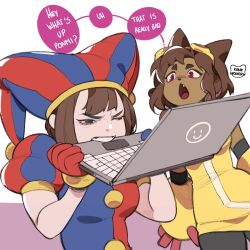 pomni (the amazing digital circus) from gameoverse by kamii momoru