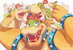 bowser from super mario bros. by monyorun