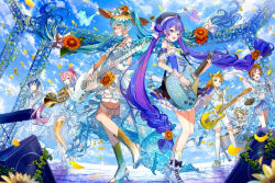 hatsune miku from magical mirai (vocaloid)