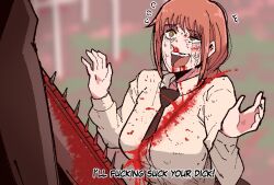 denji (chainsaw man) from chainsaw man by mark gavatino