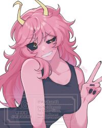 ashido mina from boku no hero academia by ayuda ayutaro