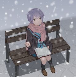 nagato yuki from suzumiya haruhi no yuuutsu