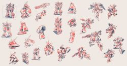 sazabi from char's counterattack by kou (mechalog)