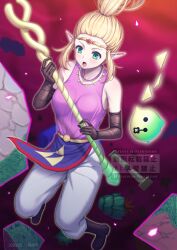 princess zelda from the legend of zelda by miyai sen