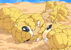 sandshrew from pokemon by aomon (yuuji7604)