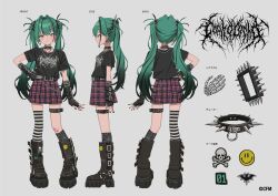 hatsune miku from vocaloid