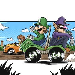 luigi from mario kart by mario kart: double dash!!