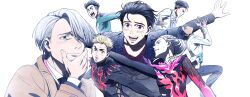 christophe giacometti from yuri!!! on ice by hiramatsu tadashi