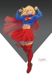 supergirl from dc comics by rejean dubois