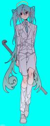 hatsune miku from vocaloid by kimtooth