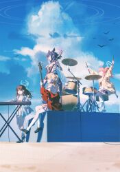 kazusa (band) (blue archive) from blue archive