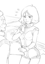sayla mass from gundam by saitani umetarou