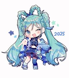 hatsune miku from magical mirai (vocaloid)