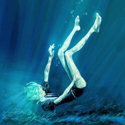phosphophyllite from houseki no kuni