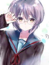 nagato yuki from suzumiya haruhi no shoushitsu