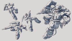 geara doga from char's counterattack by kou (mechalog)