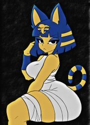 ankha (animal crossing) from animal crossing