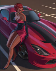 crimson viper from street fighter