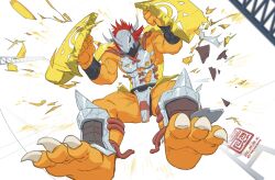 wargreymon from digimon by taodao0213