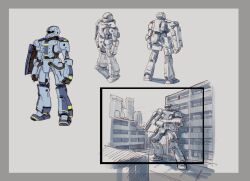 zaku i from gundam by kou (mechalog)