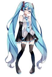 hatsune miku from vocaloid