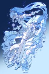 hatsune miku from vocaloid