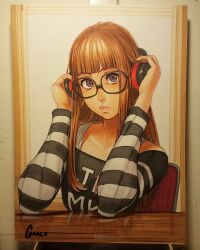 sakura futaba from persona by omar dogan