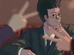 leorio paladiknight from hunter x hunter