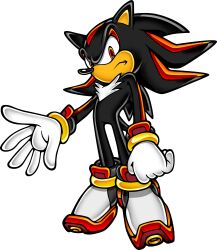 shadow the hedgehog from sonic (series) by uekawa yuji