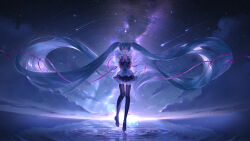 hatsune miku from vocaloid