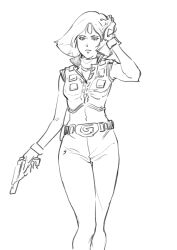 sayla mass from gundam by saitani umetarou