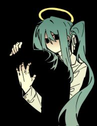 hatsune miku from vocaloid by kimtooth