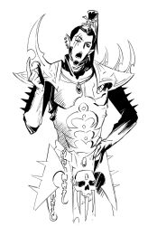 dark eldar from warhammer 40k by the old crane