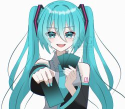 hatsune miku from vocaloid