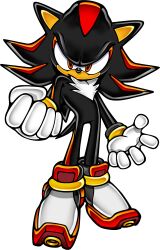 shadow the hedgehog from sonic (series) by uekawa yuji