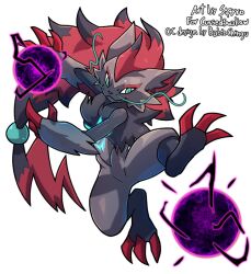 zeraora from fakemon by sifyro