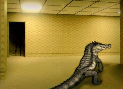 backrooms (creepypasta) fan art