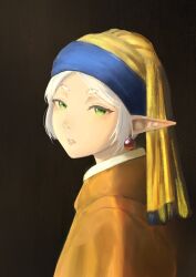 frieren from girl with a pearl earring