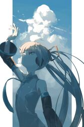 hatsune miku from vocaloid