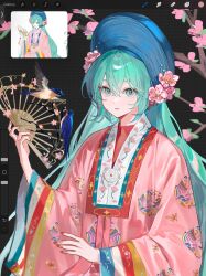 hatsune miku from vocaloid