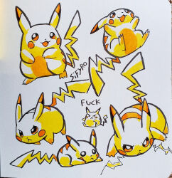 pikachu from pokemon by sifyro