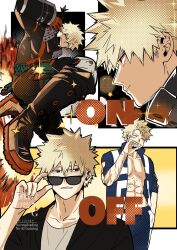 bakugou katsuki from boku no hero academia
