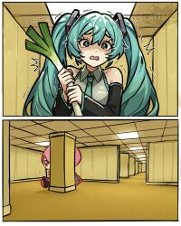 hatsune miku from backrooms (creepypasta)