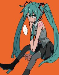 hatsune miku from vocaloid by masshutake